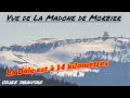 Ref:t2pp2WiJ04g Belv�d�re de la madone de morbier ; vue sur la d�le ; morez ; massif du jura ; 39 ; tancua ; france