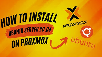 How to install Ubuntu Server 20.04 on proxmox