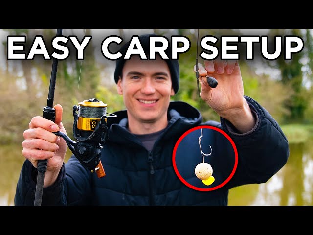 Starting Carp Fishing - How To Set Up A Carp Rod 