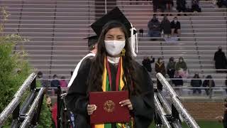 2021 Ball State University graduate student spring commencement video