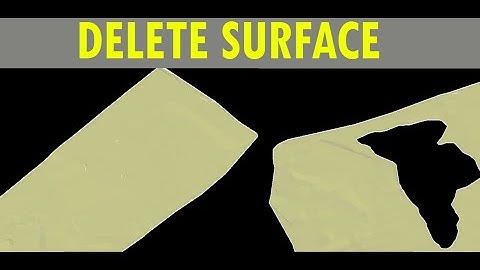 How to remove surface in Civil 3D