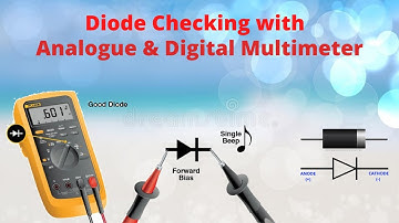How to check a diode using a multimeter?