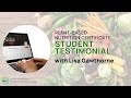 Lisa gawthorne shares her experience with our plantbased nutrition certificate