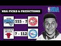 NBA Picks &amp; Predictions Sunday 13/04/25