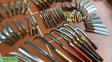 🥰🥰DAO QUẮM DAO CHẶT DAO THÁI CÁC BÁC CHỌN MẪU NÀO Ạ HÀNG MỚI VỪA RA LÒ CHUẨN THÉP NHÍP 100%