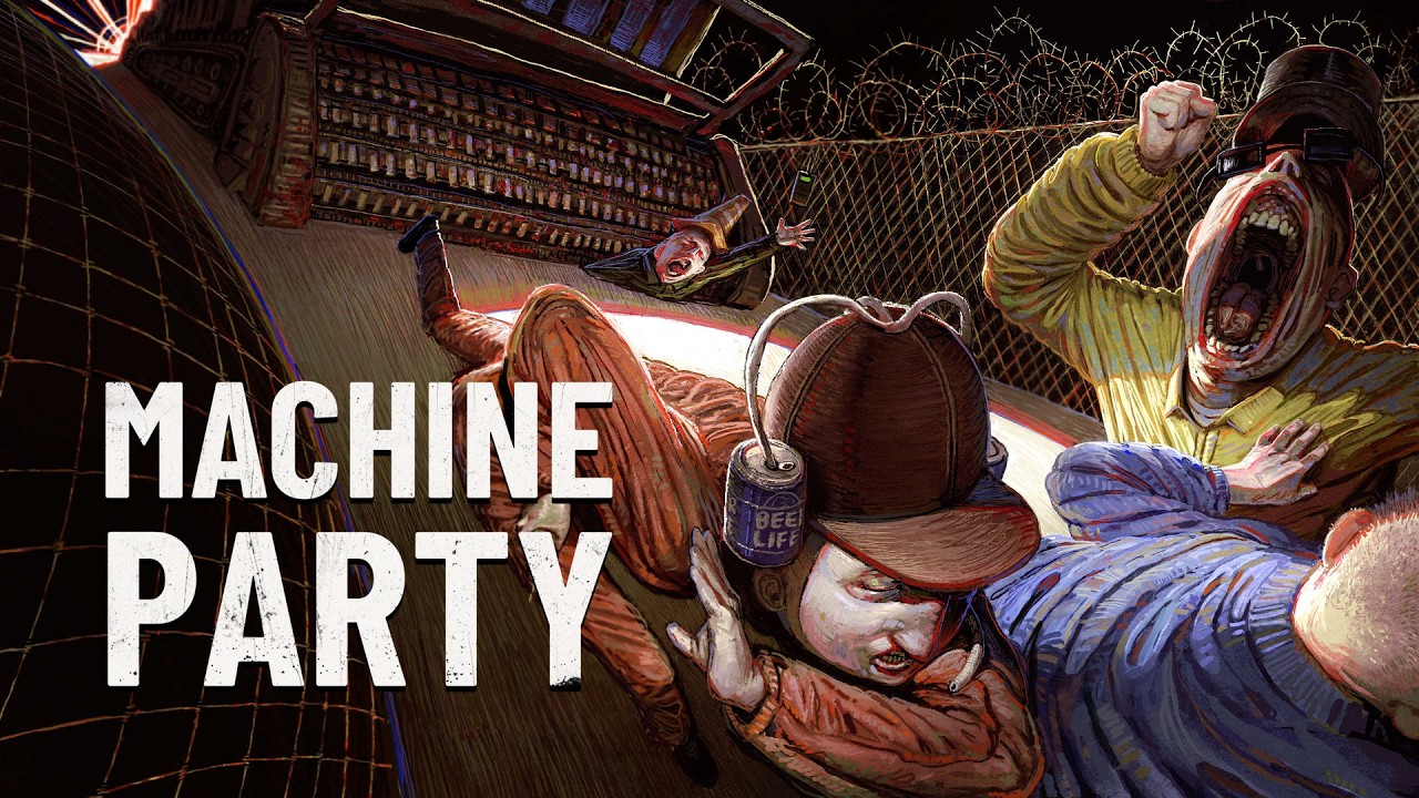 Machine Party - tampilan utama permainan