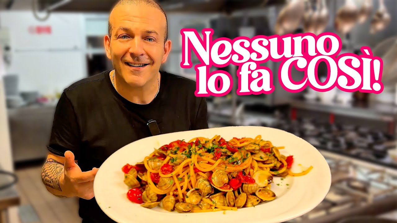 SPAGHETTONE alle VONGOLE come non lo fa nessuno! PROVATECI anche voi!