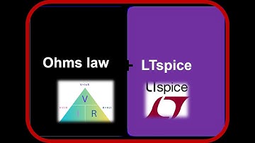 Electronic circuit simulation using LT spice 2 | Ohms law