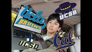 HOW I GOT INTO EVERY UC AS A TRANSFER!! (reading my essays and ec's)