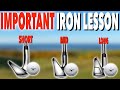 Really important iron lessondont overlook simple golf tips