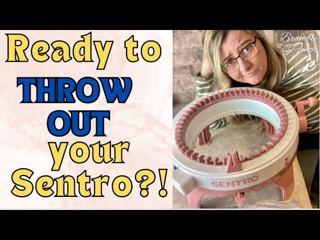 How to fix your Sentro 22 Knitting Machine #knittingmachine