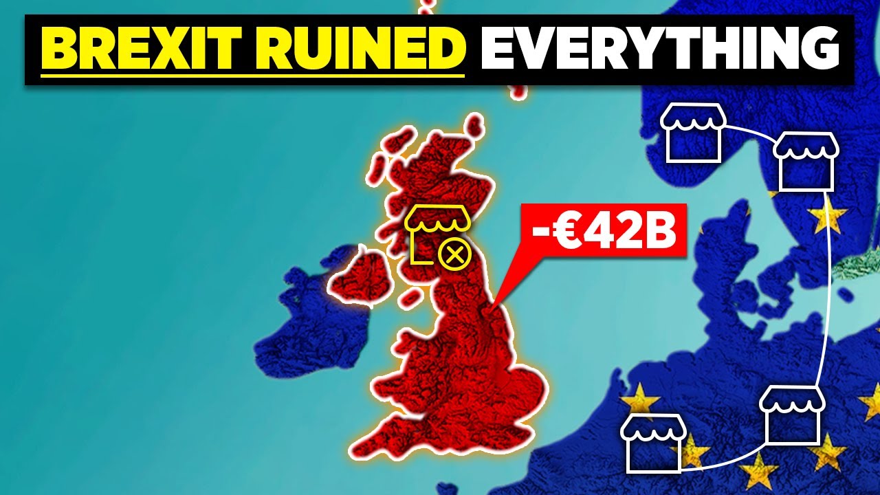 Как Брексит навсегда разрушил экономику Великобритании
