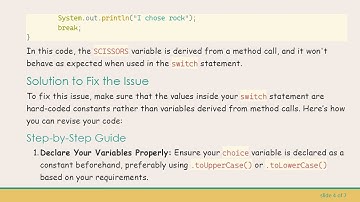 How to Use .toLowerCase and .toUpperCase in a switch Statement in Java