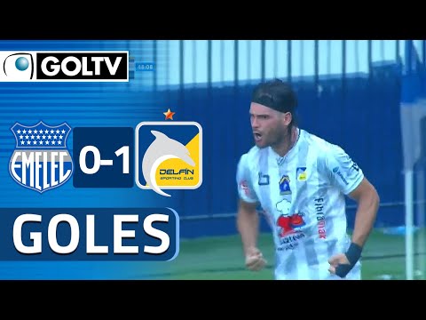 Cabezazo de CASTELLI y VICTORIA de Delfín  | Emelec 0-1 Delfín | LigaPro 2023