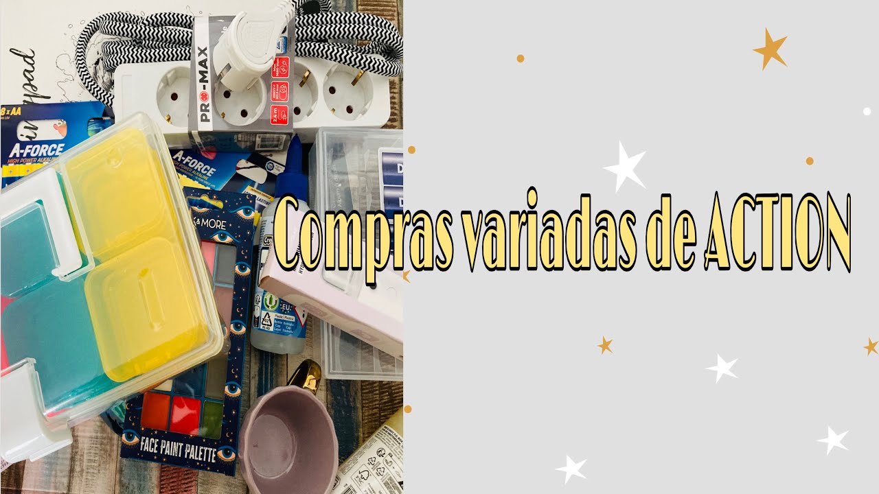Compras Variadas de Nuestra Tienda Favorita.  ACTION