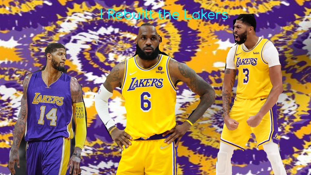 I Rebuilt The LA Lakers In NBA2K22 #1 - YouTube