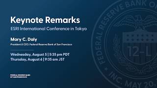 Keynote Remarks by Mary C. Daly at the ESRI International Conference