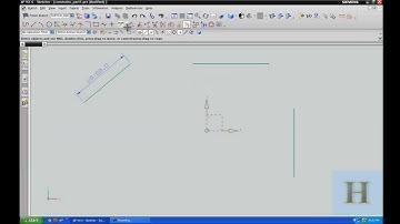 Dimensional Constraints in Unigraphics NX-video tutorial
