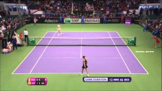 Highlights: Simona Halep (ROU) v Garbine Muguruza (ESP)