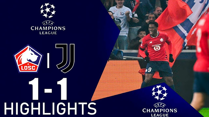Lille vs Juventus 1-1 Highlights