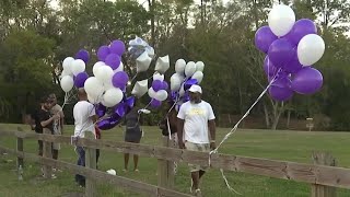 Balloons released for woman killed in series of shootings in Pine Hills
