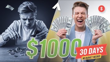 Save $1,000 in 30 Days (NO BUDGET NEEDED)