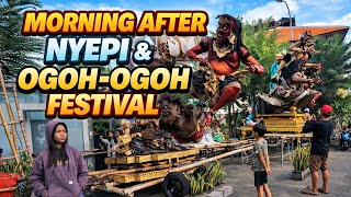 Morning After Nyepi U0026 Ogohogoh Festival In Kuta Bali 2026 part 1 Quiet Streets U0026 First Atmosphere