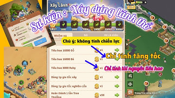 Sự kiện: xây dựng lãnh thổ - Quân bị hội đầu S1 (trong Top Heroes)! Ngày 8