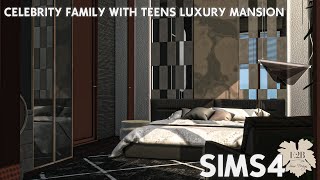 Celebrity Family With Teens Luxury Mansion Sims 4 Cc Speed Build Download Linktraycccc Links