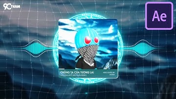 Sóng Nhạc avee Player ảnh vuông style PC hiệu ứng vòng tròn cực đẹp có intro- Template