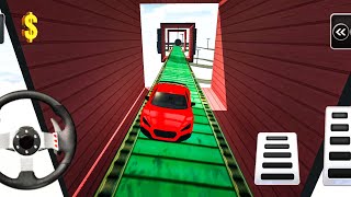 super stunt car race mega ramp car stunt race gameplay screenshot 5