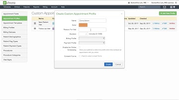Training: DrChrono Scheduling | How to Create an Appointment Profile