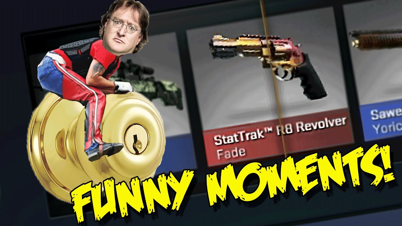 CS GO CASE OPENING - KNIFE HUNT, KNOB JOCKEY GABEN (Funny Moments ...
