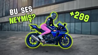 Yzf R1 Otobanda Gazlama Yeni̇ Egzoz