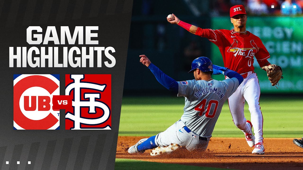 Cubs vs. Cardinals Game Highlights (5/25/24) | MLB Highlights - YouTube