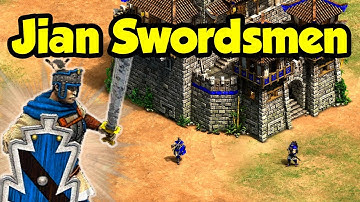 Are Jian Swordsmen too strong? (AoE2)