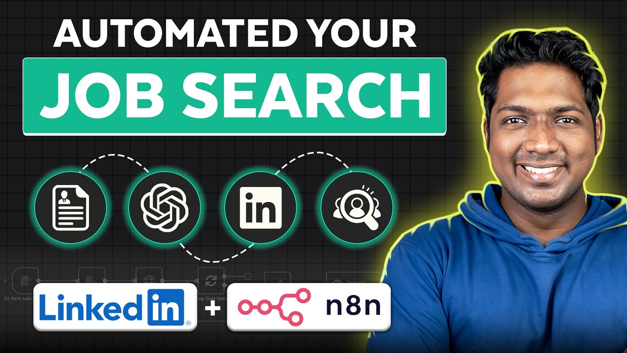 automated job workflow | krennt craven Images High... How I Automated My Entire Job Search with n8n (Step-by-Step) - YouTube
