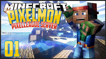 Minecraft Pixelmon: PixelLeague: Episode 1 - A New Land!