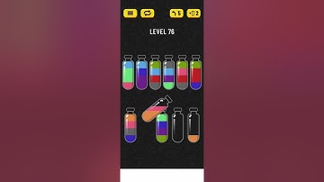2022! Soda Sort Level 76 Walkthrough Solution Android/iOS