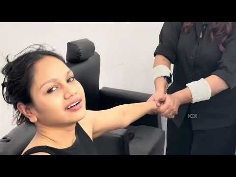 Deep Relaxation ASMR: Back, Neck & Hand Massage with Neck Crack By Sonam
