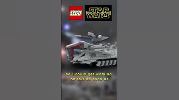 How FAST Can I make an ALT BUILD! #lego #starwars #legostarwars #moc #myowncreation #clonewars
