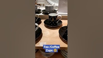 Tea Coffee Cups Video #shorts