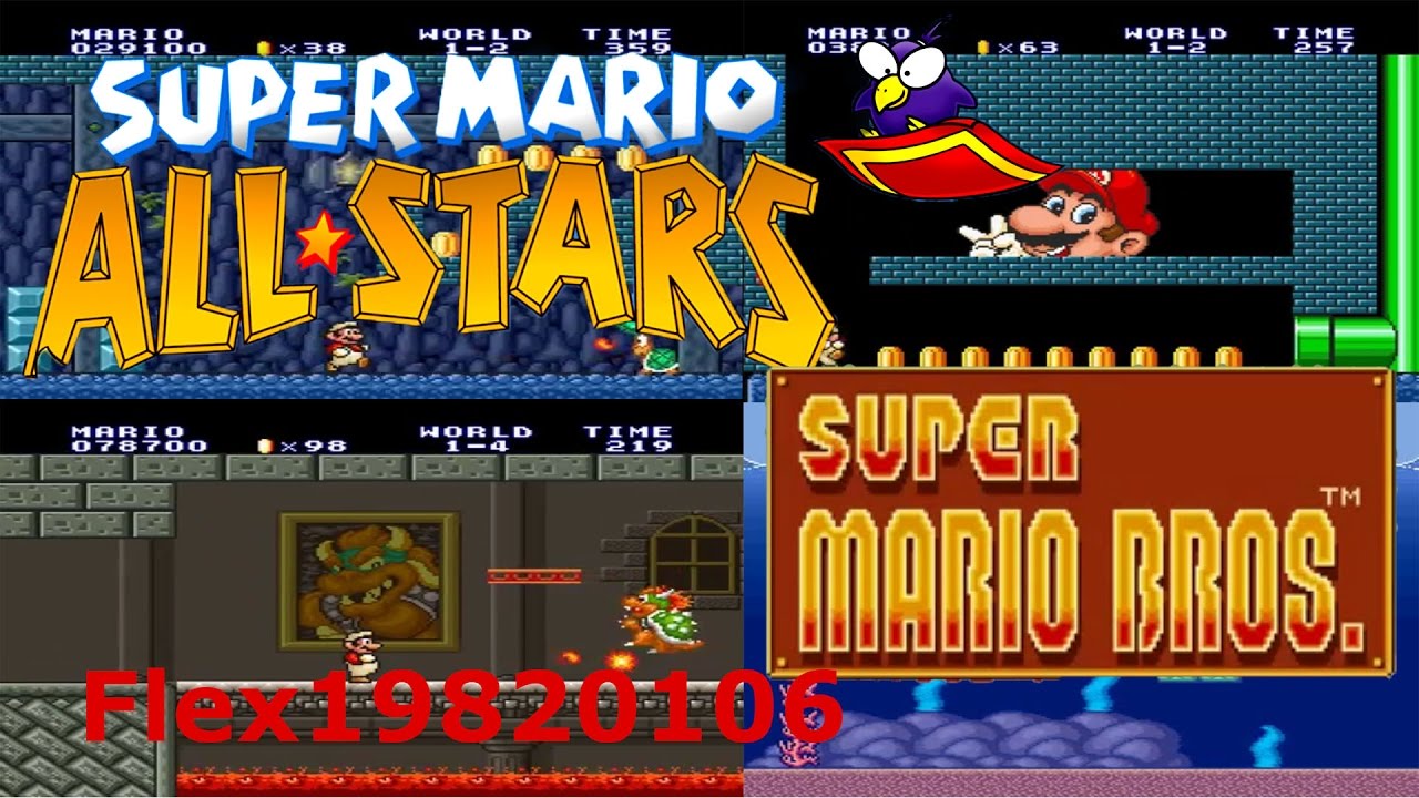 Super Mario All-Stars 【Longplay】 