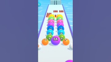 Ball 🥎🏉🏐🏈 Run 🏃🏃🏃🏄 2048 // fast mode gameplay walktrough android iOS