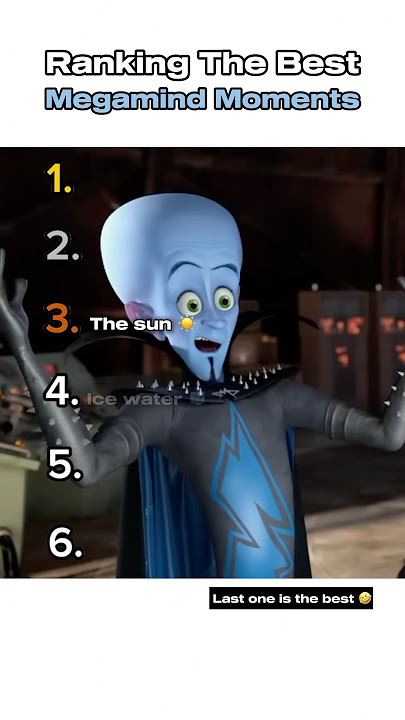 Ranking The Best Megamind Moments