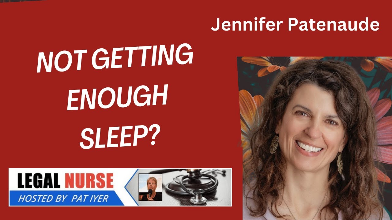 Jennifer Patnode Are you sleep deprived? Jennifer Patenaude and Pat Iyer - YouTube