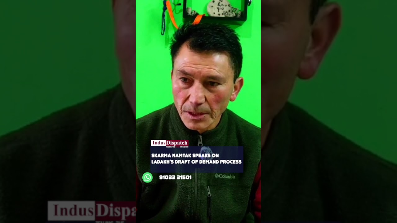 Ladakh Draft Debate: Skarma Namtak Speaks Out, Raises Serious Concerns