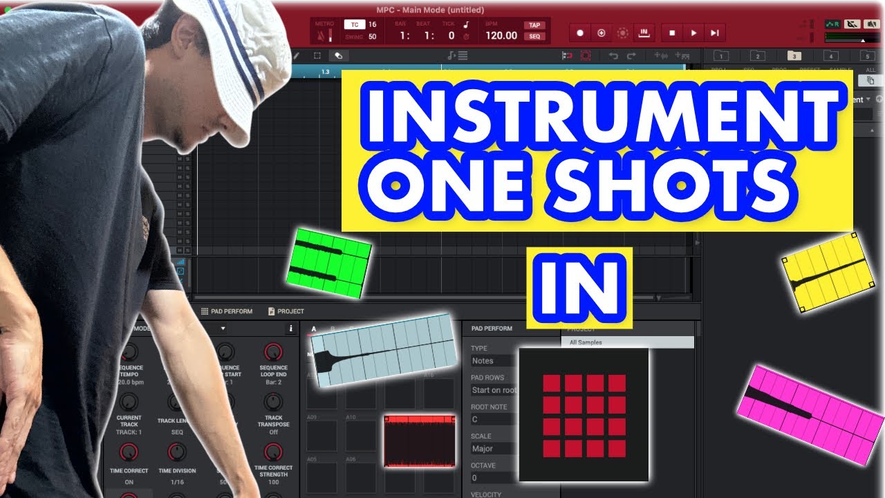 🎹 How To Use Instrument One Shots In MPC Software - YouTube