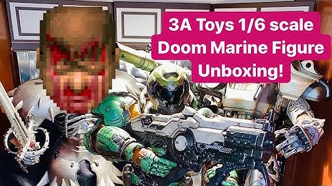 3A Threezero 1/6 DOOM Marine Slayer Eternal Hot Toys Collectible Video Game Grail Exclusive Figure