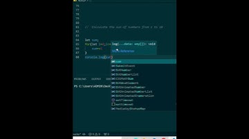 Calculate the sum of numbers from 1 to 10 || #javascript #webdesign#js #javas#javascriptdom #coding